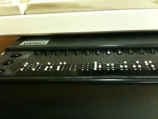 Refreshable Braille display