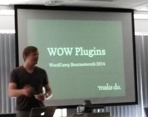 Kimb Jones talking about his Wow! Plugins