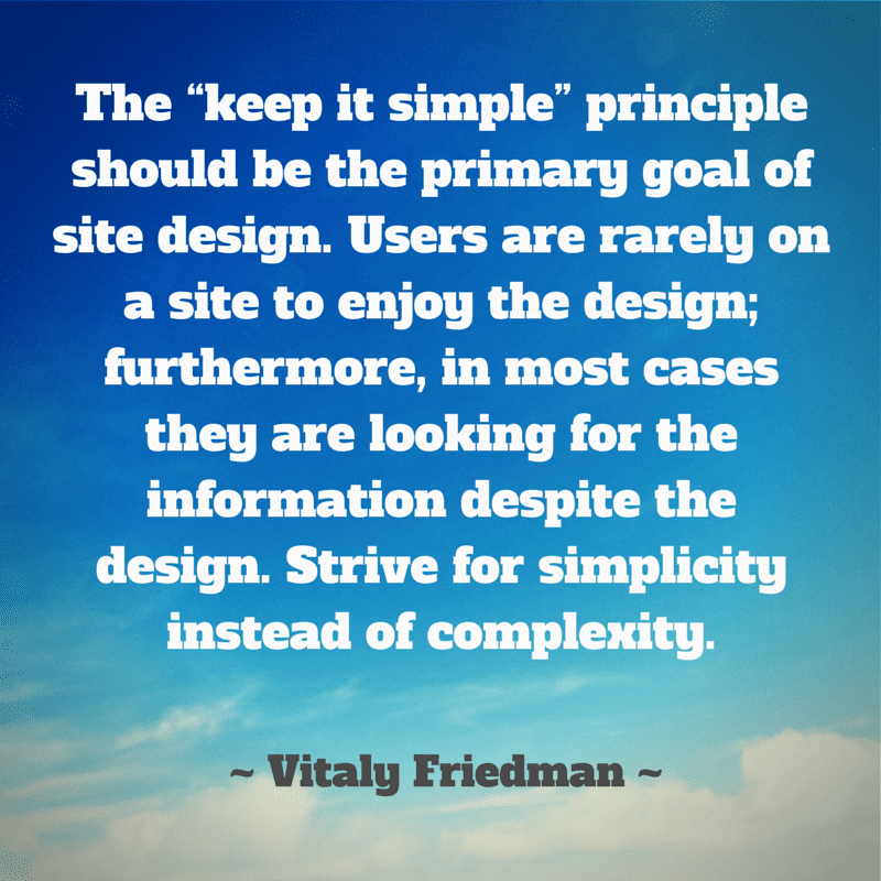 Vitaly Friedman quote