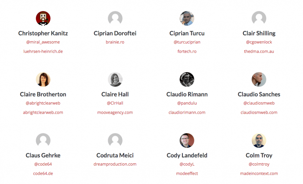 WordCamp Europe attendees 2016