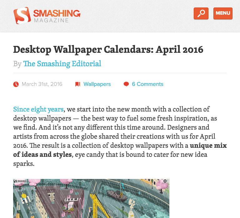 8 Current and Emerging Design Trends For 2016 - A Bright Clear Web