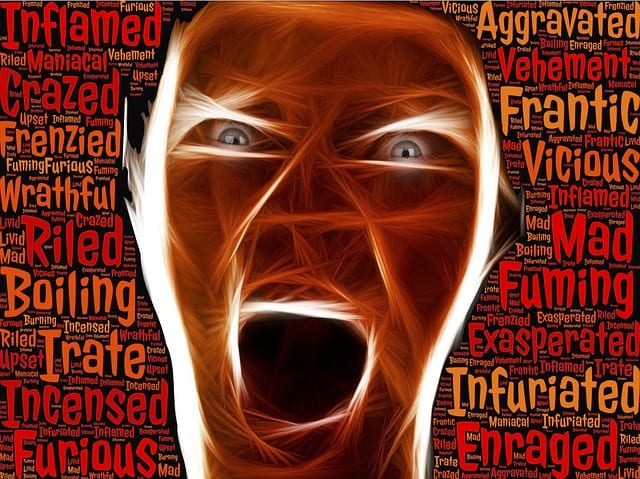 enraged and other anger synonyms