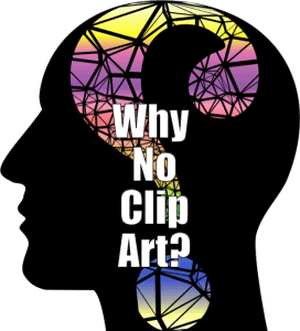 Silhouette of brain with question mark. Why no clip art?