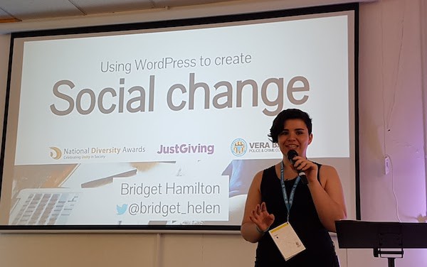 Bridget Hamilton - Using WordPress to create Social Change 