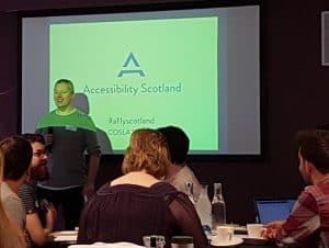Accessibility Scotland 2017 introduction by Kevin White