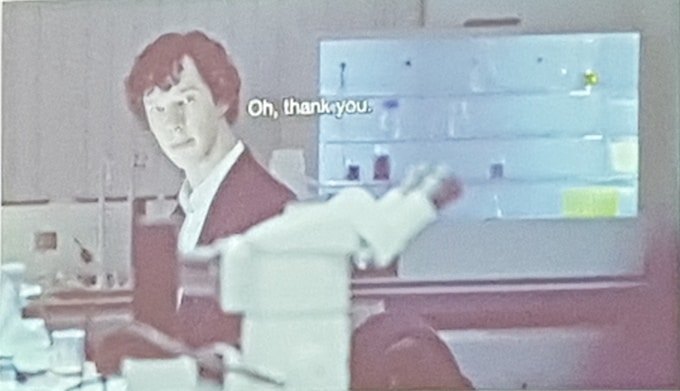 Sherlock dynamic subtitles