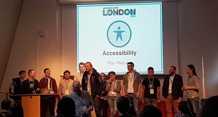 Team Leads at WordCamp London 2018 Contributor Day
