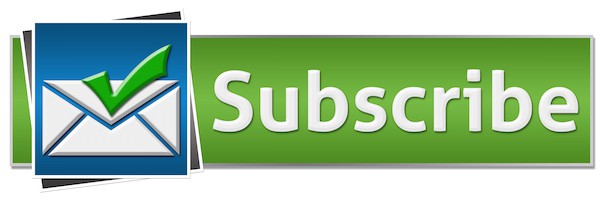Subscribe button with newsletter icon