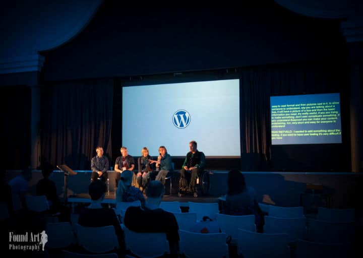 2016 WordCamp London - Panel, Accessibility.