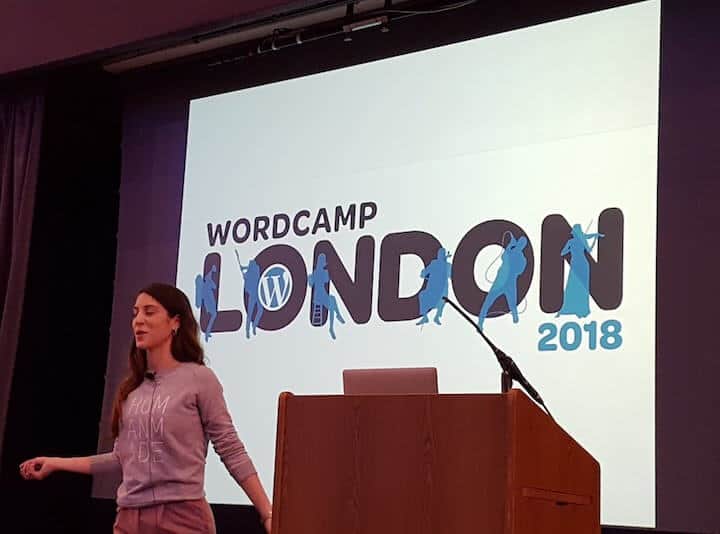 Ana Silva, WordCamp London 2018 lead organiser