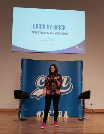 Yva Yorston. Brick by brick, learning to build a scalable business.