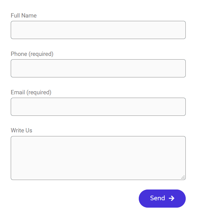 Revised Elementor Contact Form