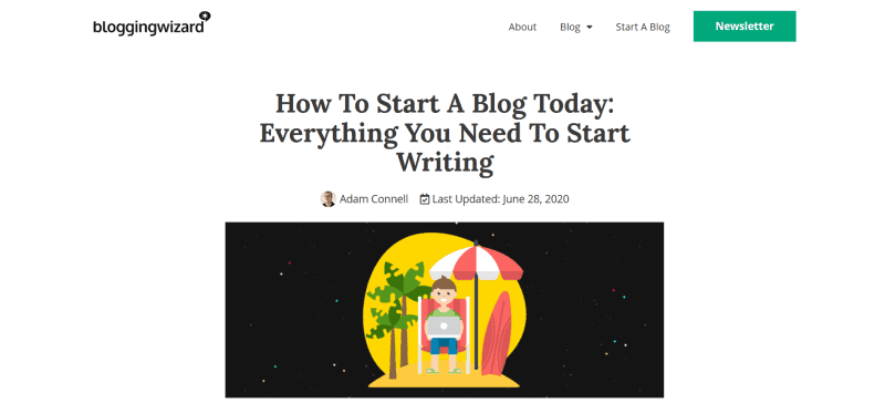 Everything you need to start writing a blog by Adam Connell