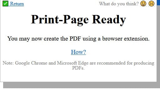 Print-Page Ready for PDF