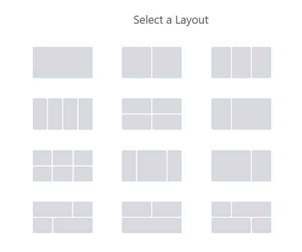 Spectra Container layouts