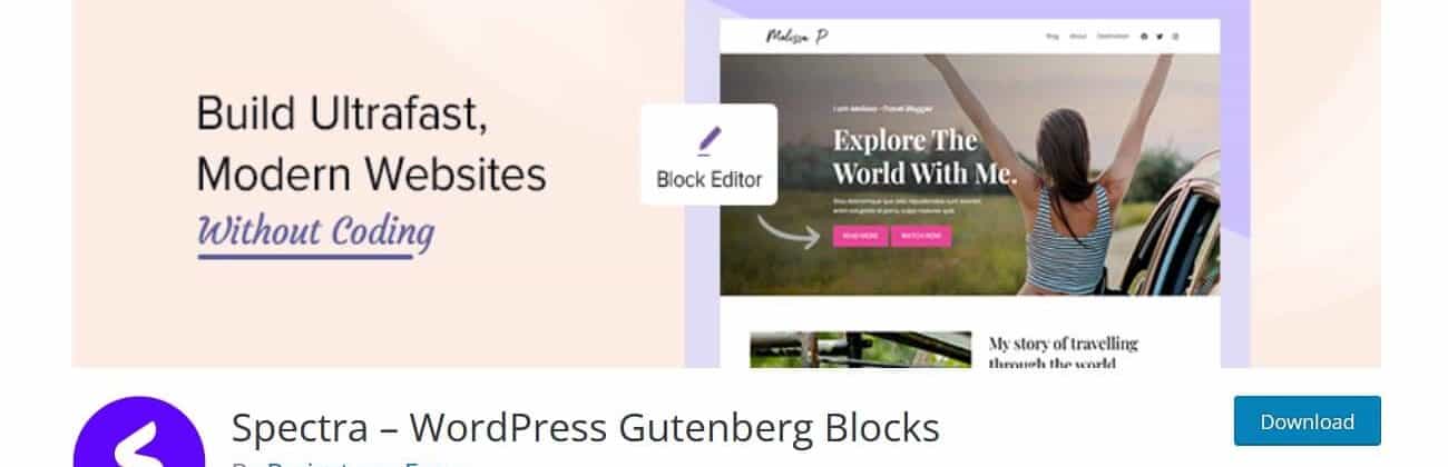 Spectra - WordPress Gutenberg Blocks