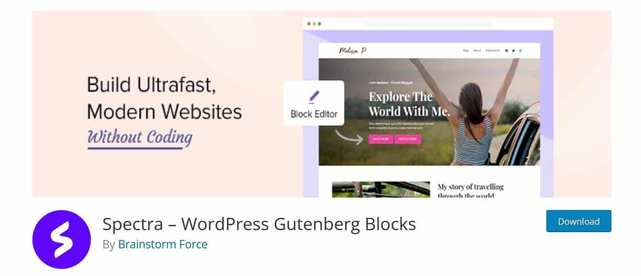 Spectra - WordPress Gutenberg Blocks