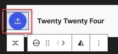 Twenty Twenty Four Upload logo